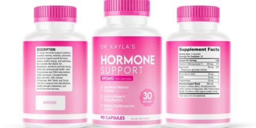 Dr. Kayla's Hormone Support: Estrogen & Cortisol Balancing Supplement